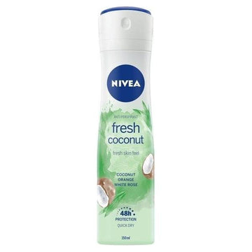 Nivea Fresh Coconut  Deodorant Spray  150 ml