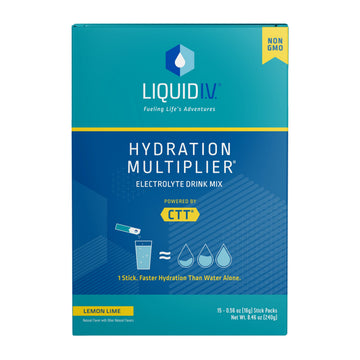 Liquid I.V. Hydration Multiplier Electrolyte Drink Mix Lemon Lime