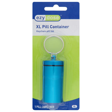 Ezy Dose XL Pill Container Keychain Fob