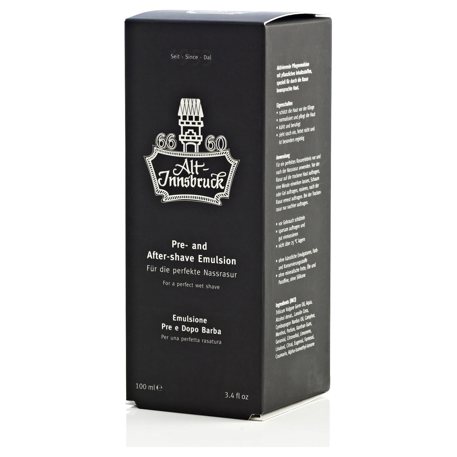 Alt-Innsbruck Pre And After Shave Emulsion 3.4 Oz