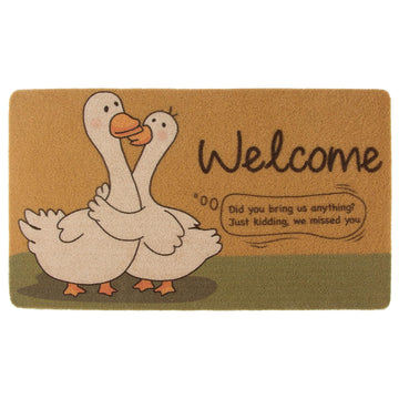 FEXIA Goose Pattern Indoor Outdoor Welcome Mat Rug 29x17 Polyester