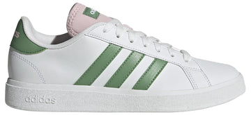 adidas Womens Non-Football Low Shoes Cloud White Preloved Green Clear Pink 7