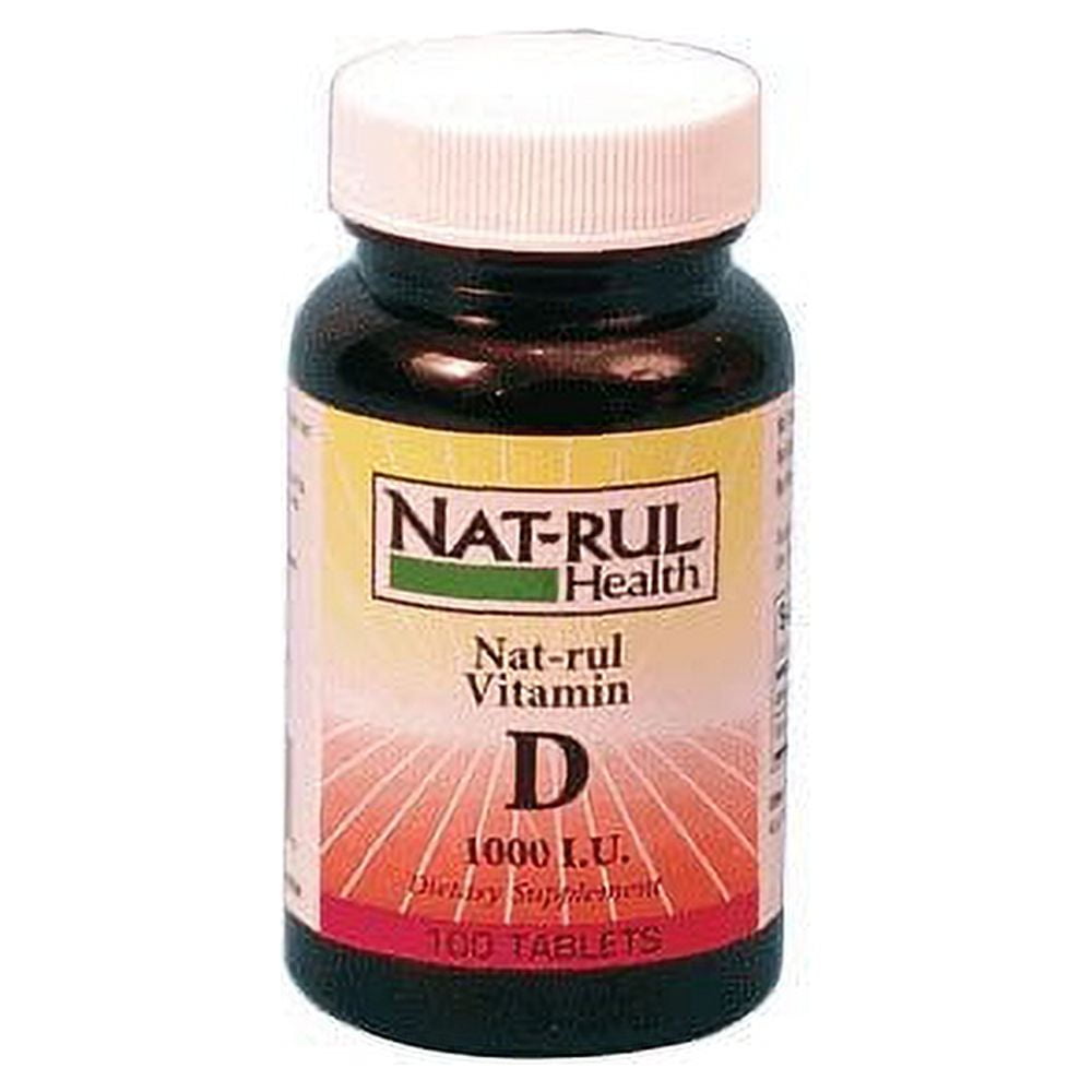 Natrul Health Vit D Tab  1000 Iu N-R 100