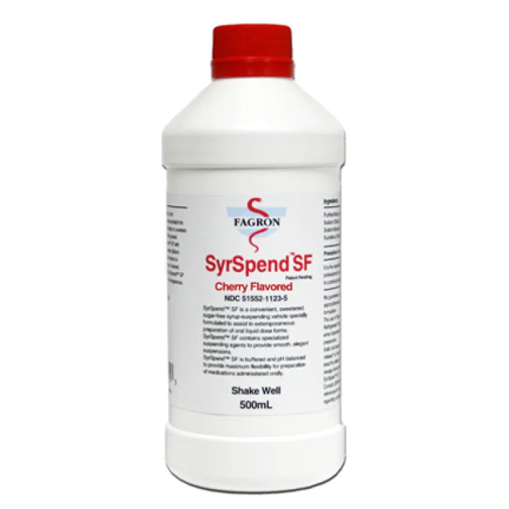 SyrSpend SF Cherry Liquid Suspending Vehicle, 500 mL