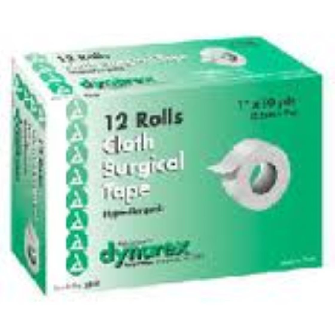 Dynarex Tape Surgical Cloth 12  1"X10 Yd