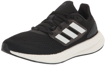 adidas Womens Pureboost 22 Running Shoe Black/White/Carbon 5.5