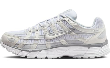 Nike P-6000 Shoes (FV6603-101 Metallic Summit White/Pure Platinum/Wolf Grey/White) Size 5