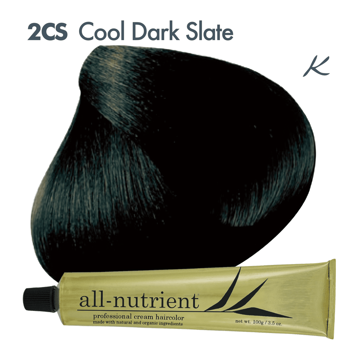 All-Nutrient Professional Cream Haircolor 4N Dark Natural Brown, 3.5 oz