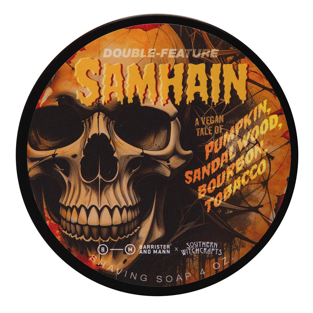 Barrister & Mann x Southern Witchcrafts Samhain Shaving Collection