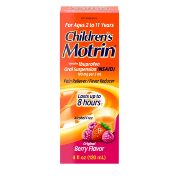Motrin Chd Ss 100Mg/5Ml 120Ml Inp