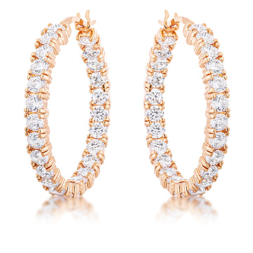 CZ Hoop Earrings