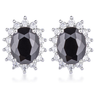 Petite Royal Oval Earrings
