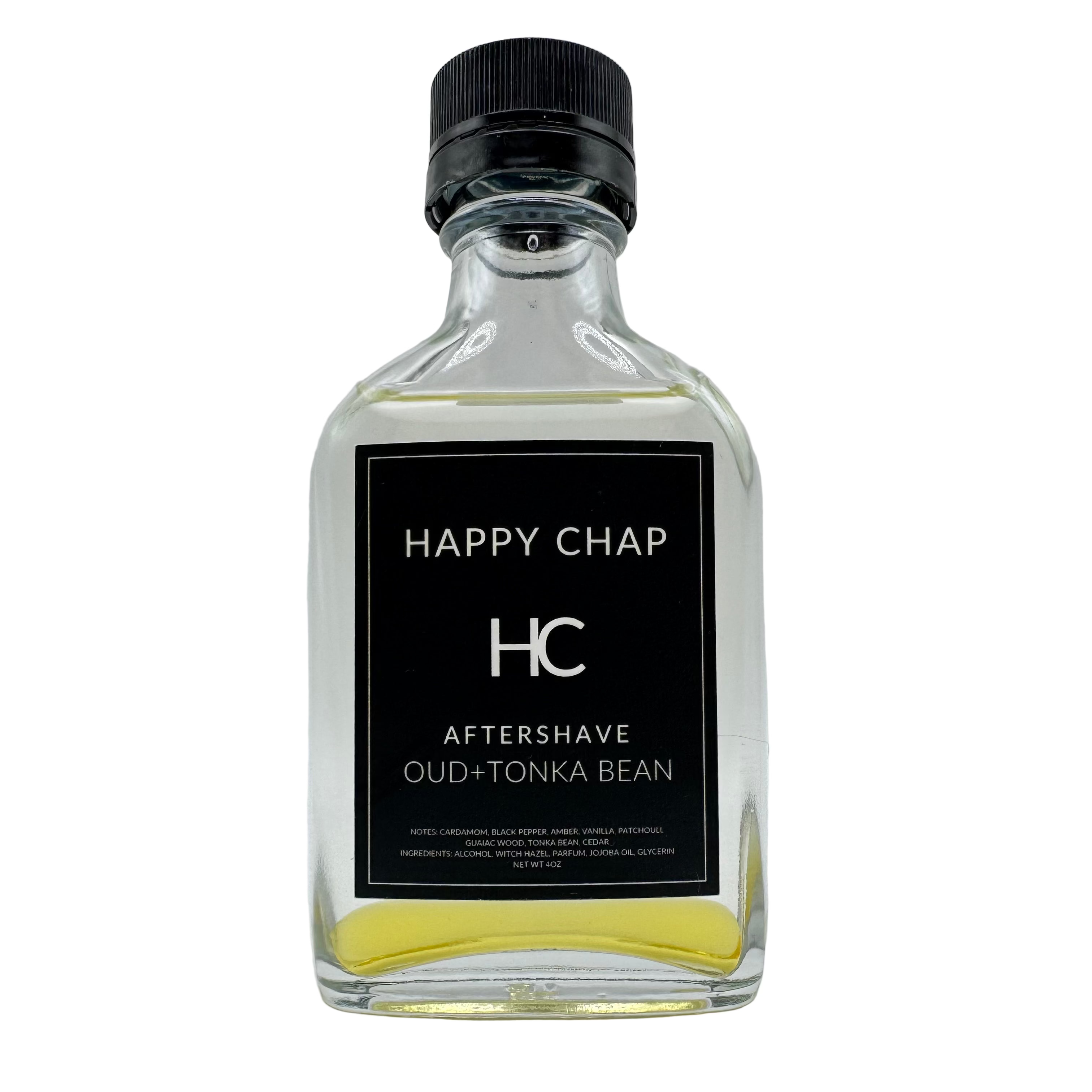 Happy Chap Oud + Tonka Bean Shaving Collection