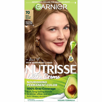 Garnier Nutrisse Ultra Color Nourishing Color Creme 70 Dark Natural Blonde
