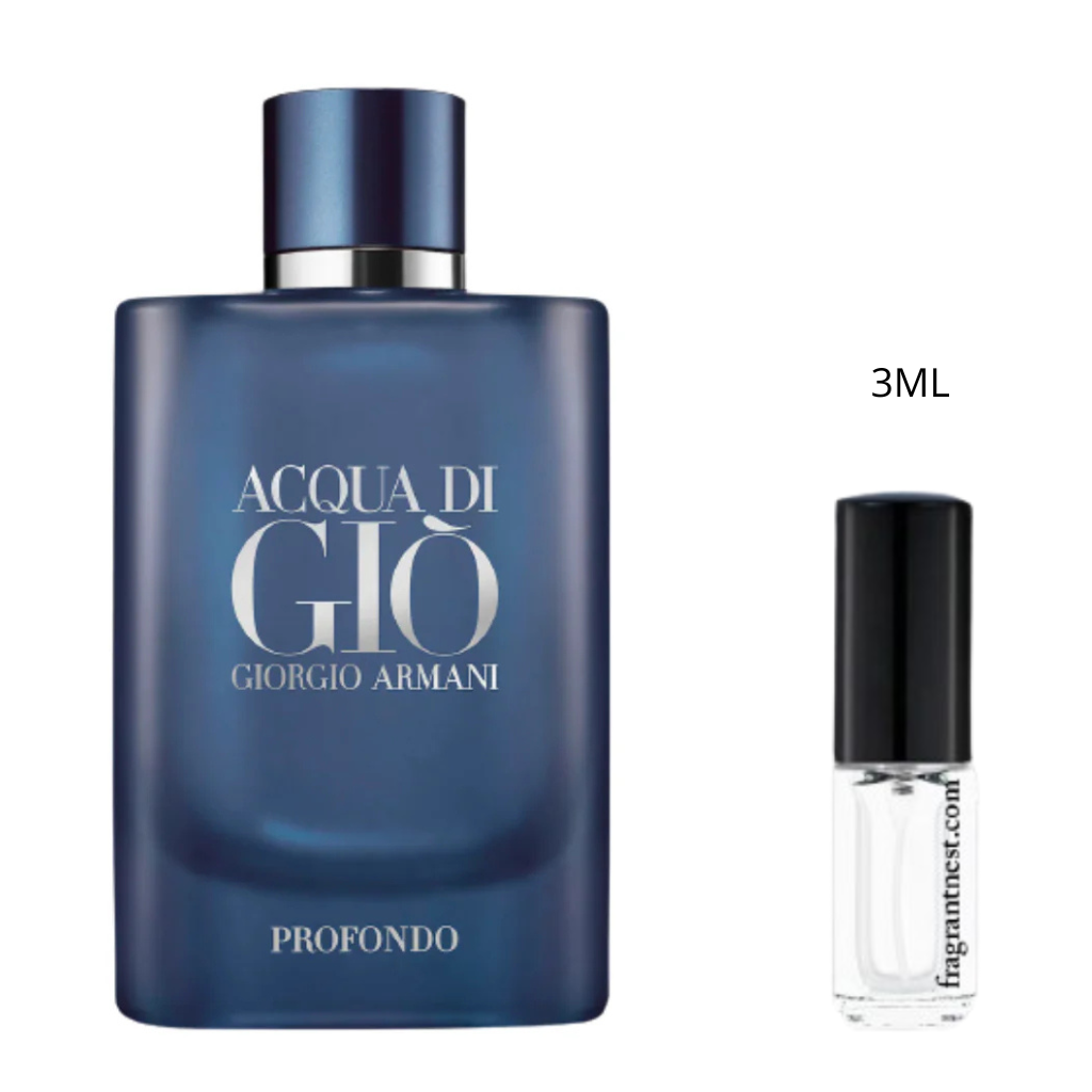 Giorgio Armani Acqua Di Gio Profondo Eau De Parfum Travel Spray | Sample