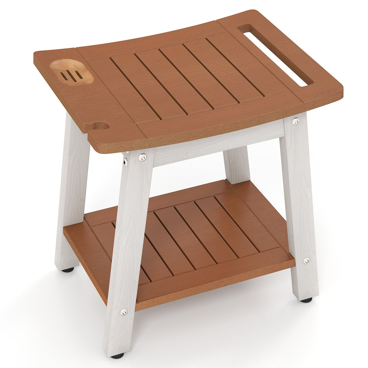 HIPS Shower Bench Seat with Handle Shower Head