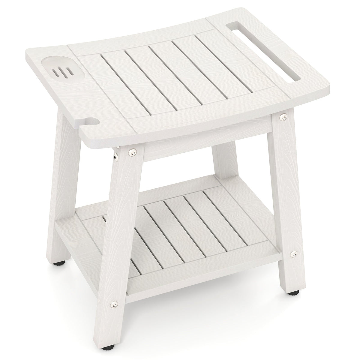 HIPS Shower Bench Seat with Handle Shower Head