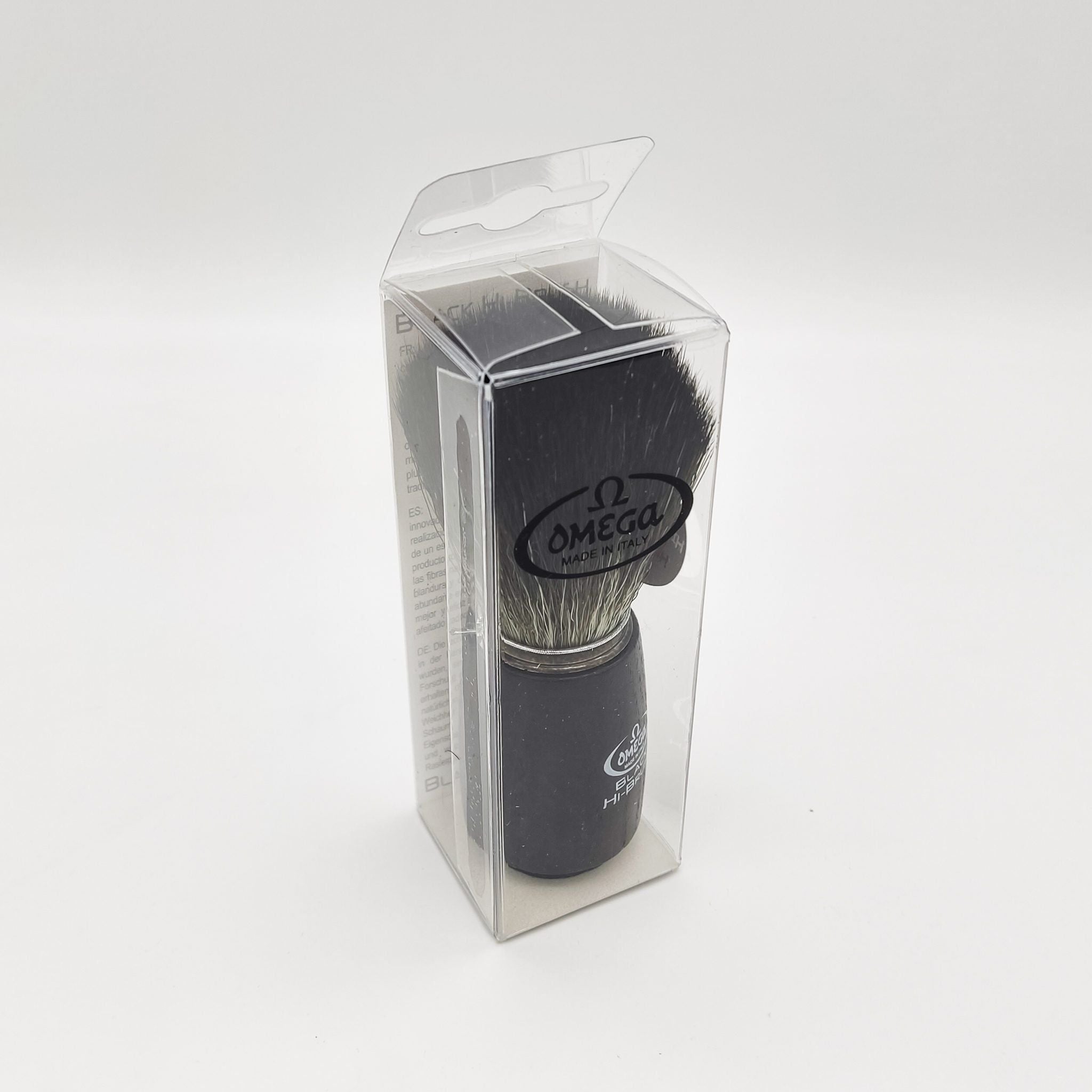 Omega shaving brush 0196712 synthetic fibre