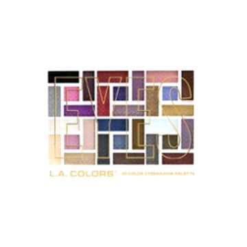 L.A. COLORS 30 Color Eyeshadow Palette - Back To Basics