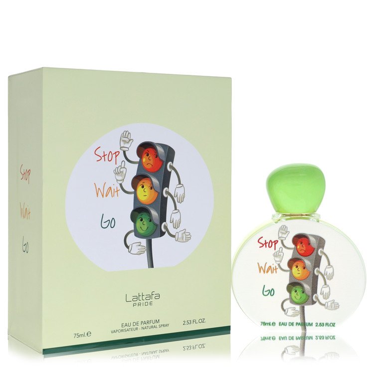 Lattafa Pride Stop Wait Go by Lattafa Eau De Parfum Spray (Unisex) 2.5 oz for Men