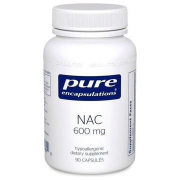 Pure Encapsulations NAC 600mg - 90 Capsules