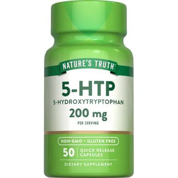 Nature's Truth 5-HTP Capsules, 200 mg - 50 Count