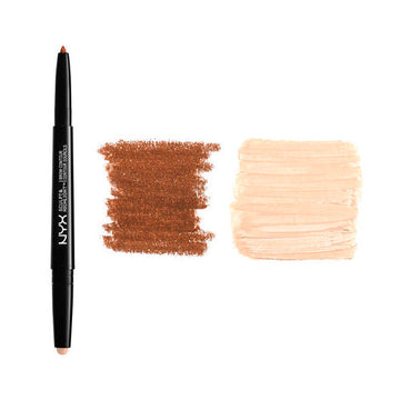 NYX Sculpt & Highlight Brow Contour - 04 Soft Pink / Auburn