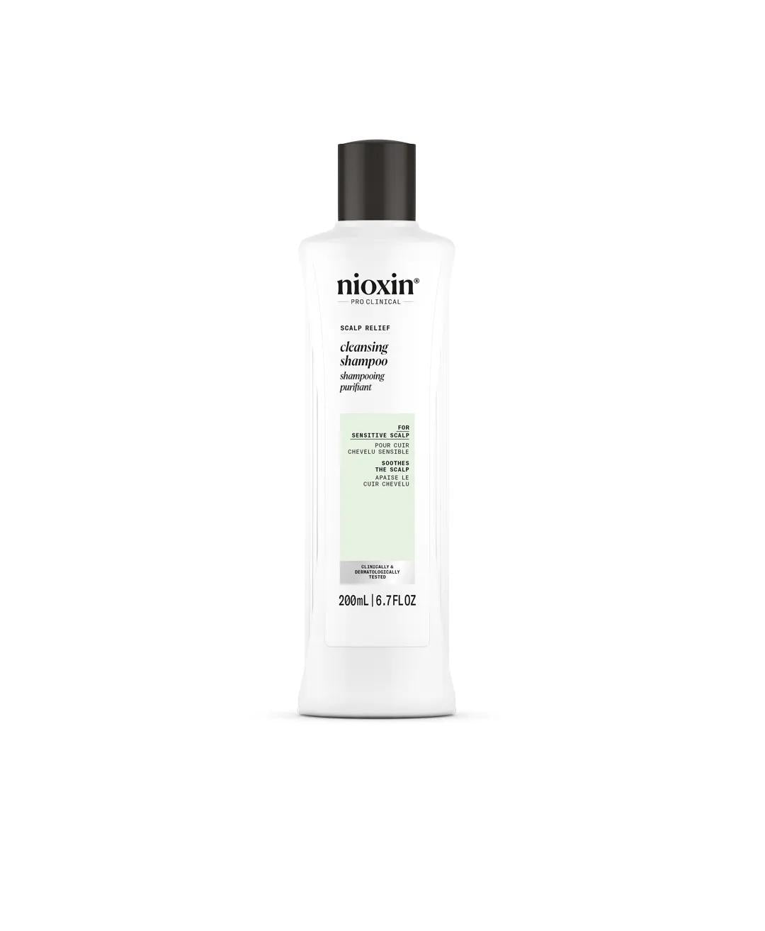 Nioxin Scalp Relief Cleanser Shampoo for Sensitive Scalp 6.7 oz