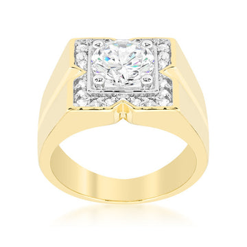 Christina 0.3ct CZ Open Contemporary Wide Ring