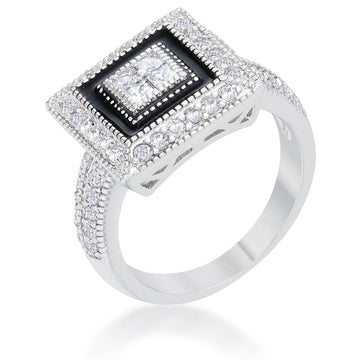 Shira 0.7ct CZ Antique Ring