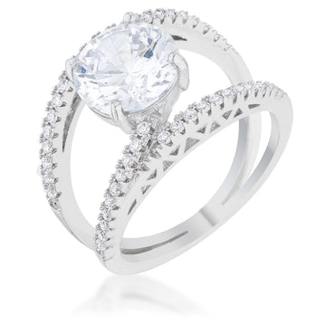 Girana 3ct CZ Contemporary Ring