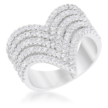Vera 1.42ct CZ Vintage Inspi Cocktail Ring