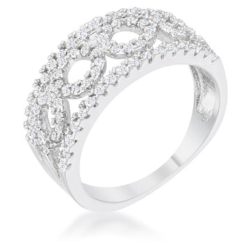 Rina 0.5ct CZ Contemporary Band Ring