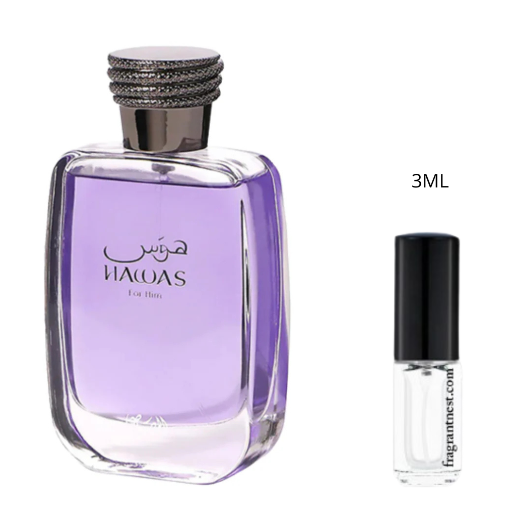 Rasasi Hawas Eau De Parfum Travel Spray | Sample