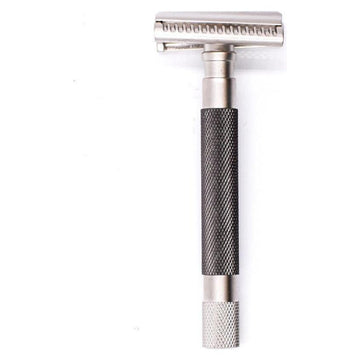 Parker 55SL-GR Graphite Semi Slant 3 Piece Safety Razor