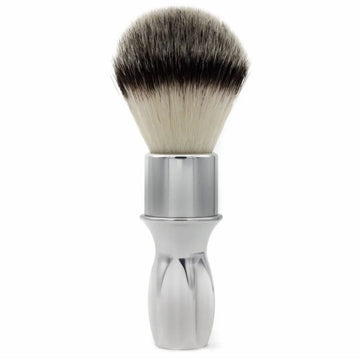 Alpha Brush & Shaving Co. T-400 Silver 24mm Shaving Brush