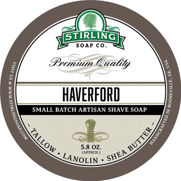 Stirling Soap Co. Haverford Shaving Collection