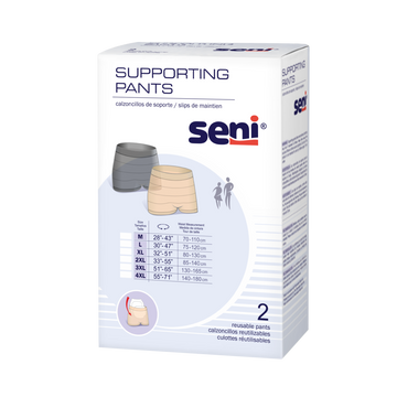 Seni Active Super Supporting Adult Pull-Up Diaper Pants, XL Size (2 Packs of 16, 32 Count Total)