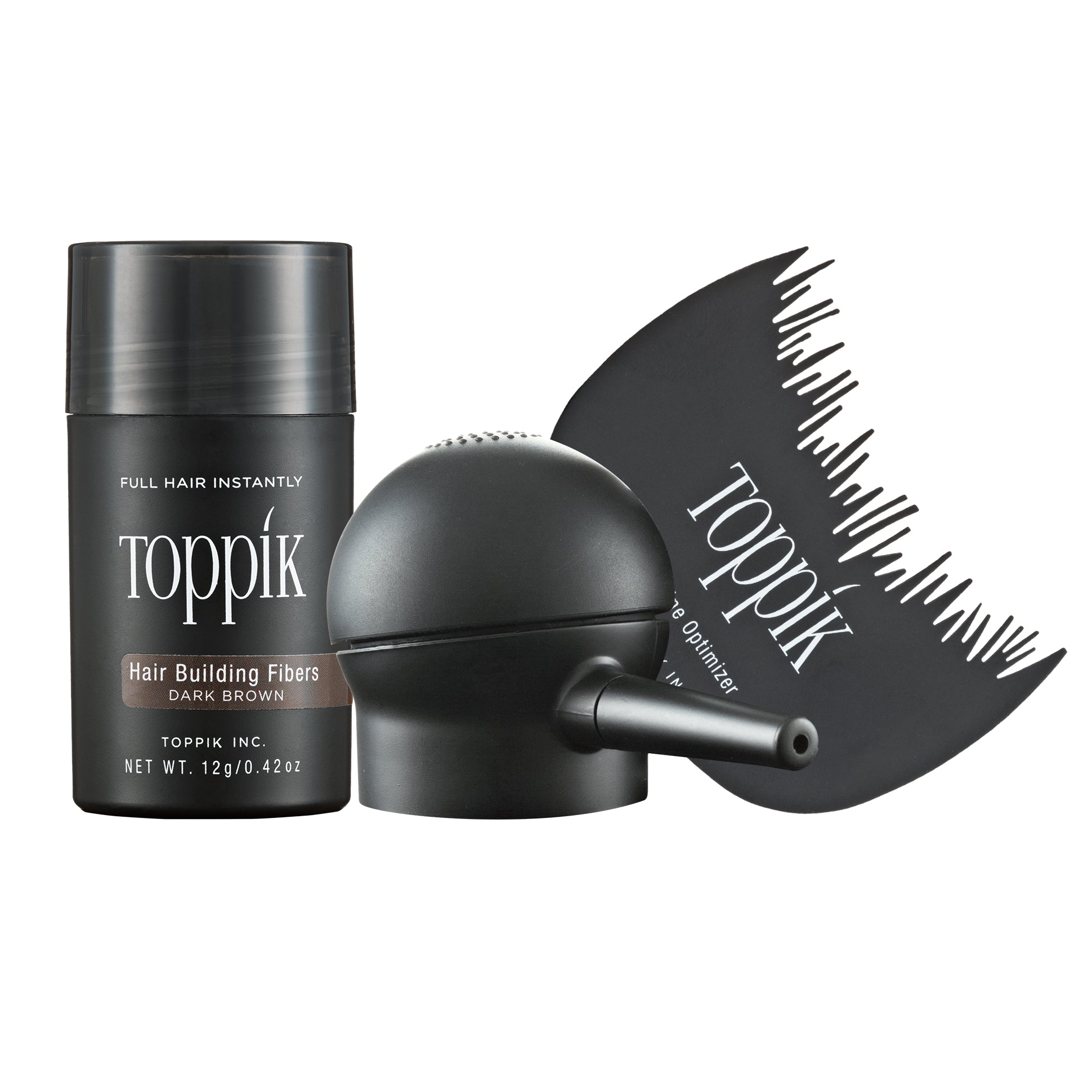 Toppik Hair Building Fibers Starter Kit Light Brown