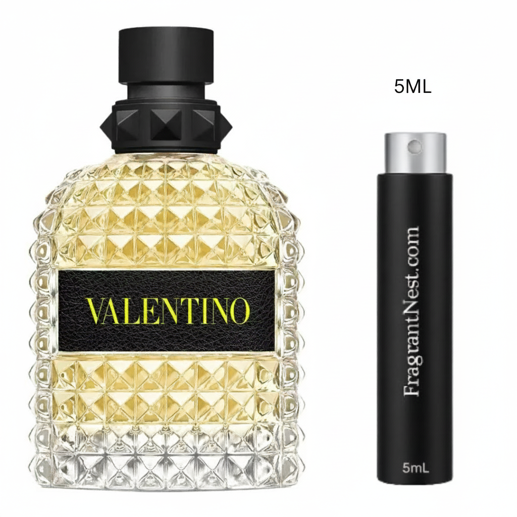 Valentino Uomo Born In Roma Yellow Dream Eau De Toilette Travel Spray | Sample