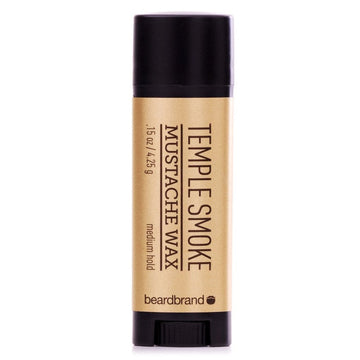 Beardbrand Temple Smoke Mustache Wax 0.15 oz