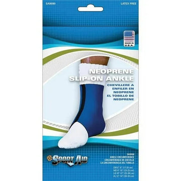 Sportaid Ankle Brace Neoprene Blue Medium 1