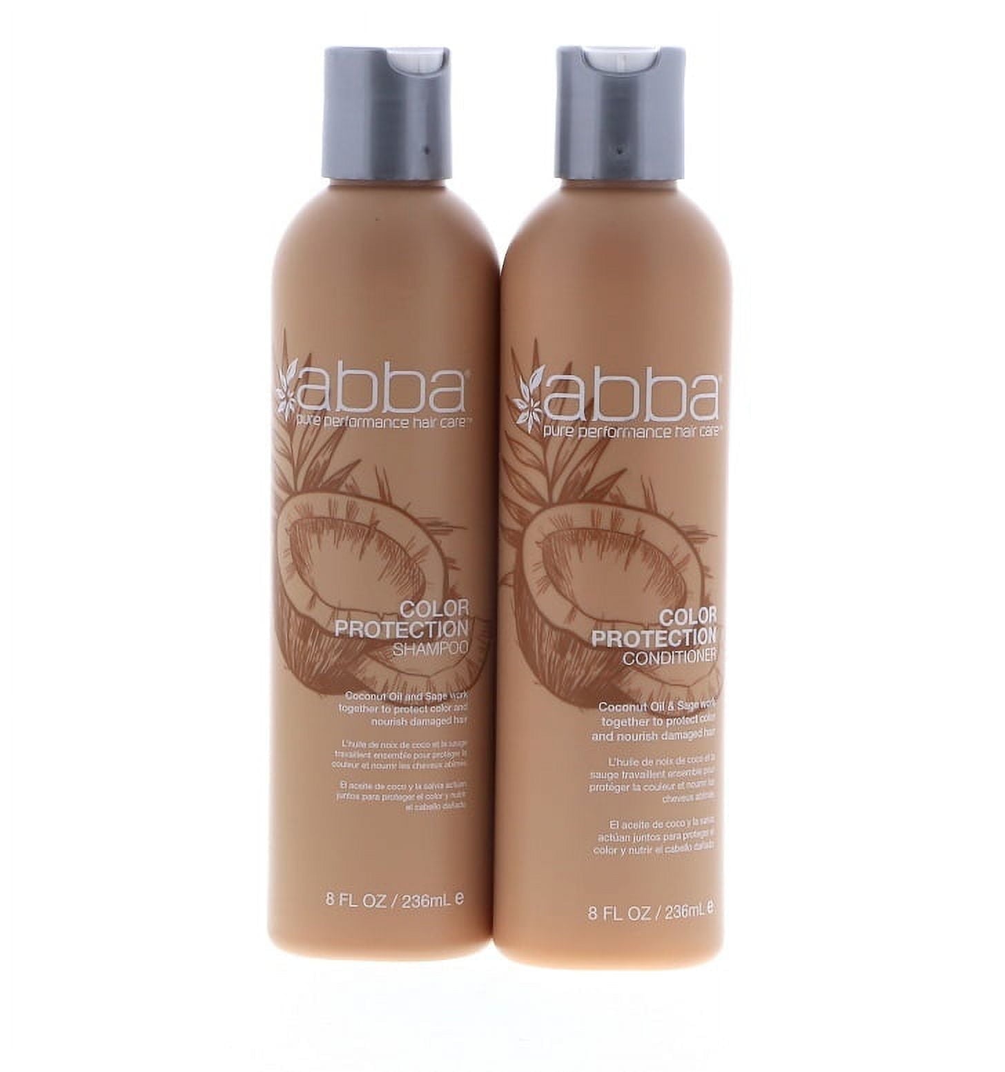 Abba Pure Color Protect Shampoo + Conditioner 8 oz