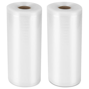 2 Rolls of Vacuum Sealer Bags 7.67inx49ft BPA Free Safe Vacuum Bags Keep Fresh Vacuum Machine (M)
