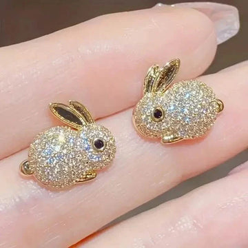 Adorable Rabbit-shaped Earrings