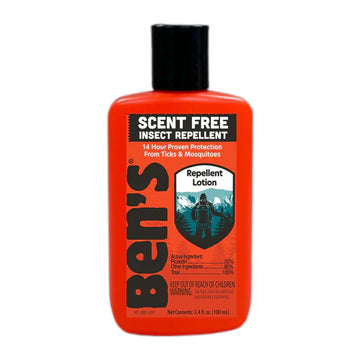 Ben's 30% DEET Tick & Insect Repellent Lotion, Bottle 3.4 oz