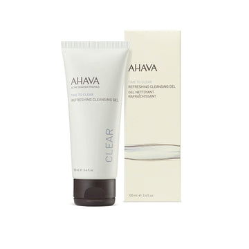 AHAVA Cleanse Refreshing Cleansing Gel - Soapless Cleanser & Refresher 3.4 Fl.Oz