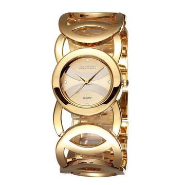 Alloy Band Rhinestone Women Watch Japan Quartz Movement