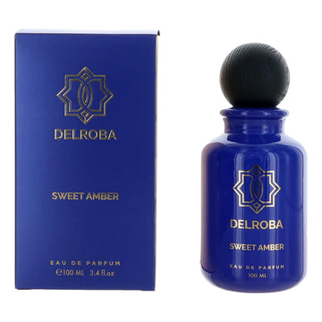 Delroba Sweet Amber, 3.4 oz EDP Spray for Men