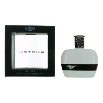 Mustang White, 3.4 oz EDT Spray for Men